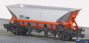 Pnr-301 Peco Br Hha Coal-Hopper #B358853 Railfreight With Red-Cradle (Era-8) N-Scale 1:148 Rolling