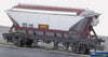 Pnr-306 Peco Ews Cda China-Clay-Hopper #375004 With Maroon-Cradle (Era-9) N-Scale 1:148 Rolling