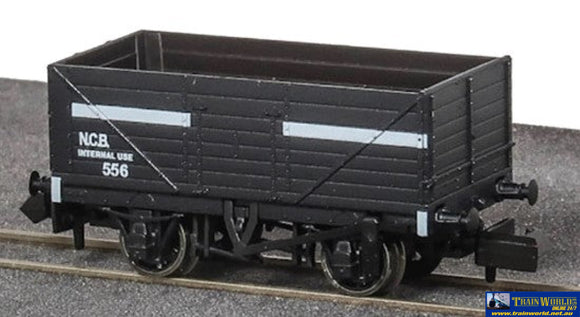 Pnr-7005P Peco Ncb 12T 7-Plank Open-Wagon 9W/B #556 Black (Era-6/7) N-Scale 1:148 Rolling Stock