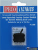 Ppl-26B Peco Passing Contact Switch (Black) For Solenoid Turnout Motors Track/accessories