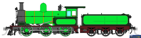 Pre-Order Twy-05Xs Train World Vr Y-Class 0-6-0 Tender-Engine #Y112 Srv Green (Preserved) Ho-Scale