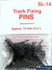 Psl-14 Peco Streamline Code-100/83/75 Oo/ho Track Fixing-Pins Track/accessories
