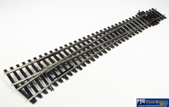 Psl-E189 Peco Streamline Ho/oo Code-75 Finescale Large-Radius (1524Mm) Left-Hand Turnout