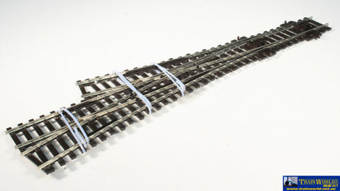 Psl-E199 Peco Streamline Ho/oo Code-75 Finescale (914Mm Radius) Asymmetric 3-Way Turnout