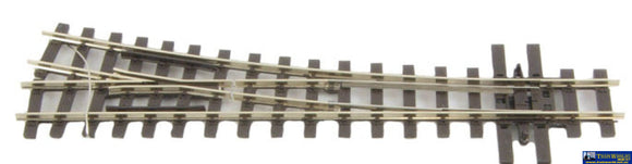 Psl-E495 Peco Streamline Oo-9/hoe Code-80 Main-Line (457Mm Radius) Right-Hand Turnout (Electrofrog)