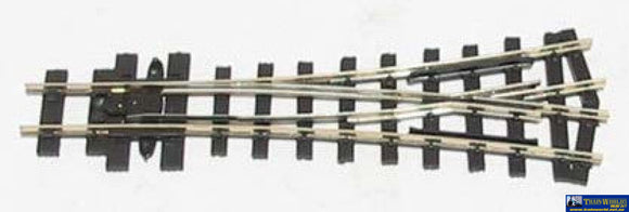 Psl-E497 Peco Streamline Oo-9/hoe Code-80 Medium-Radius (457Mm) Y-Turnout (Electrofrog) 111Mm Length