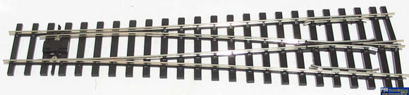 Psl-E797Bh Peco Streamline O Gauge Code-124 Bullhead Medium-Radius (1828Mm) Y-Turnout (Electrofrog)