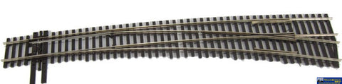 Psl-E8376 Peco Streamline Ho Code-83 (914Mm & 1524Mm Radius) #7 Right-Hand Curved-Turnout