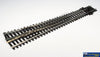 Psl-E88 Peco Streamline Ho/oo Code-100 Large-Radius (1524Mm) Right-Hand Turnout (Electrofrog) 258Mm