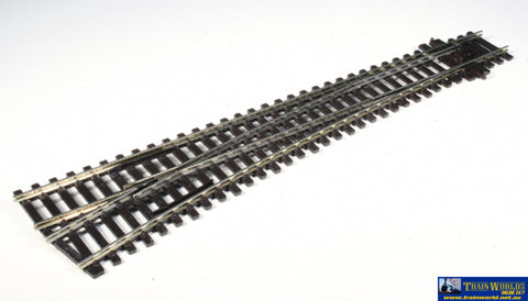 Psl-E89 Peco Streamline Ho/oo Code-100 Large-Radius (1524Mm) Left-Hand Turnout (Electrofrog) 258Mm