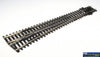 Psl-E89 Peco Streamline Ho/oo Code-100 Large-Radius (1524Mm) Left-Hand Turnout (Electrofrog) 258Mm