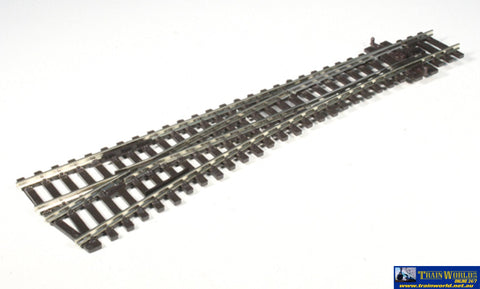 Psl-E96 Peco Streamline Ho/oo Code-100 Medium-Radius (914Mm) Left-Hand Turnout (Electrofrog) 219Mm