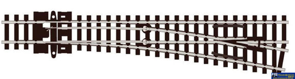 Psl-U395F Peco Streamline N Gauge Code-55 Finescale Medium-Radius (457Mm) Right-Hand Turnout