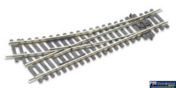 Pst-240 Peco Setrack Ho/oo Code-100 No.2 Radius (438Mm) Right-Hand Turnout (Insulfrog) 168Mm Length
