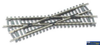 Pst-250 Peco Setrack Ho/oo Code-100 Crossing (Insulfrog) 168Mm Length Track/accessories