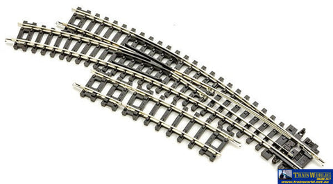 Pst-45 Peco Setrack N Gauge Code-80 (138.5Mm & 156Mm Radius) Left-Hand Curved-Turnout (Insulfrog)
