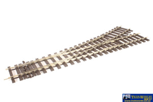 Pst-U751 Peco Setrack O Gauge Code-124 Bullhead (1028Mm Radius) Left-Hand Turnout (Unifrog) 394Mm