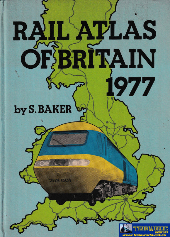 Rail Atlas of Britain 1977 -Used- (UB1C-1450H) Reference