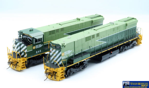 Rap - 033030 Rapido M420A/B Bcr Green - Lightning Stripe Scheme #645/688 Dcc - Ready Locomotive