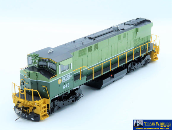 Rap - 033527 Rapido M420A Bcr Green As - Delivered #646 Dcc/Sound - Fitted Locomotive
