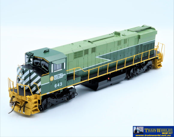 Rap - 033531 Rapido M420A Bcr Green - Lightning Stripe Scheme #643 Dcc/Sound - Fitted Locomotive