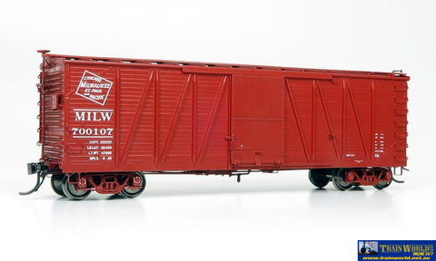 Rap-142006A Rapido Ho Usra Single-Sheathed Boxcar: Milw (Cmstp&P) - Single Car Rolling Stock