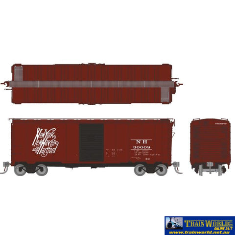 RAP-181005A Rapido 1937 AAR 40’ Boxcar - Round corner: NH - Script: Single Car HO-Scale - Rolling Stock