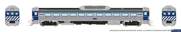 RAP-516005 Rapido Budd RDC-1 *Phase 2* British Columbia Railway (BCR) ’BCR Blue’ N-Scale DCC-Ready Locomotive