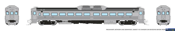RAP-516594 Rapido Budd RDC-1 *Phase 1* ’Undecorated’ N-Scale DCC/Sound-Fitted Locomotive