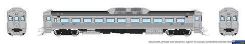 RAP-516594 Rapido Budd RDC-1 *Phase 1* ’Undecorated’ N-Scale DCC/Sound-Fitted Locomotive