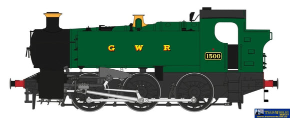 Rap-904007 Rapido Uk Br 15Xx 0-6-0Pt 1500 What If Gwr Green Oo-Scale Dcc-Ready Locomotive