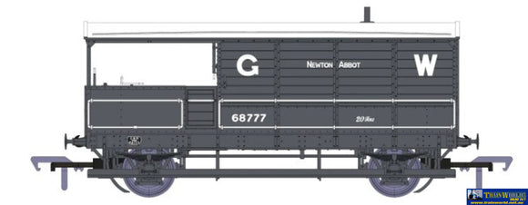 Rap-918002 Rapido Uk Gwr Dia-Aa20 Toad Brake Van As Preserved #68777 Grey With Large-Lettering