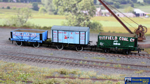 Rap - 92204 Rapido Uk “Inspired By Titfield” Wagon Pack Oo - Scale Rolling Stock