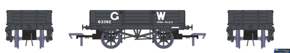 Rap-925005 Rapido Uk Gwr Dia-O21 4-Plank Open-Wagon #54156 Grey With Large-Lettering Oo-Scale