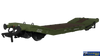 Rap-929008 Rapido Uk Br 25T Lowmac ’Zvv’ #De263289 Engineers Olive Green Era-7 Oo-Scale Rolling