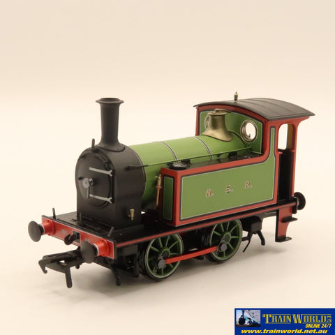 Rap-932001 Rapido Uk Ner H-Class 0-4-0T #24 ’1888’ Saxony-Green Oo-Scale Dcc-Ready/Sound-Ready