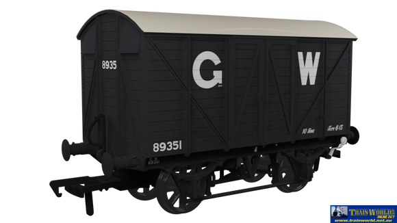 Rap - 944001 Rapido Uk Gwr Dia - V14 10 - Ton (Fitted) ’Mink’ Van #89351 Grey With Large -