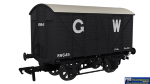 Rap - 944002 Rapido Uk Gwr Dia - V14 10 - Ton (Fitted) ’Mink’ Van #89645 Grey With Large -