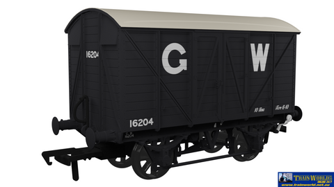 Rap - 944003 Rapido Uk Gwr Dia - V14 10 - Ton (Fitted) ’Mink’ Van #16204 Grey With Large -