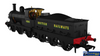 RAP-966009 Rapido UK SECR O1-Class 0-6-0 No.s1065 ’British Railways’ Plain-Black *Sunshine Lettering* Era-4 OO-Scale
