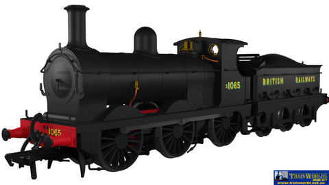 RAP-966009 Rapido UK SECR O1-Class 0-6-0 No.s1065 ’British Railways’ Plain-Black *Sunshine Lettering* Era-4 OO-Scale