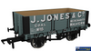 Rap-967002 Rapido Uk Po Rch 1907 5-Plank Open-Wagon No.15 ’J. Jones & Co’ Eras-2/3/4 Oo-Scale