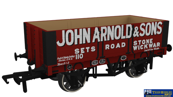 Rap-967003 Rapido Uk Po Rch 1907 5-Plank Open-Wagon No.110 ’John Arnold & Sons’ Eras-2/3/4