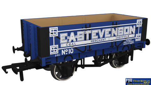 Rap-967004 Rapido Uk Po Rch 1907 5-Plank Open-Wagon No.10 ’E.a Stevenson’ Eras-2/3/4 Oo-Scale