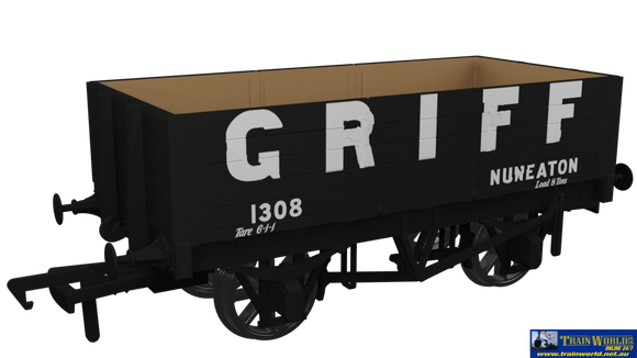 Rap-967009 Rapido Uk Po Rch 1907 5-Plank Open-Wagon No.1308 ’Griff’ Eras-2/3/4 Oo-Scale Rolling