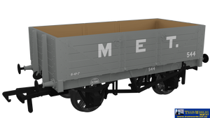 Rap-967022 Rapido Uk Po Rch 1907 5-Plank Open-Wagon No.544 ’Met’ Eras-2/3/4 Oo-Scale Rolling Stock