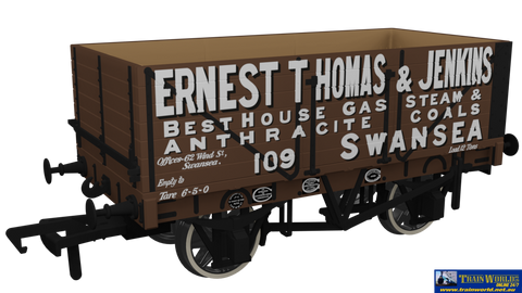 Rap-967209 Rapido Uk Po Rch 1907 7-Plank Open-Wagon No.109 ’Ernest Thomas & Jenkins’ Eras-2/3/4