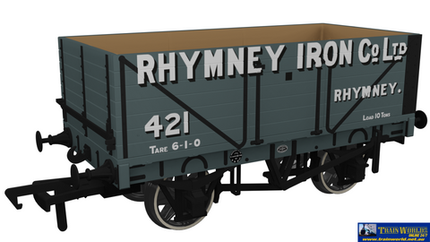 Rap-967215 Rapido Uk Po Rch 1907 7-Plank Open-Wagon No.421 ’Rhymney Iron Co. Ltd’ Eras-2/3/4