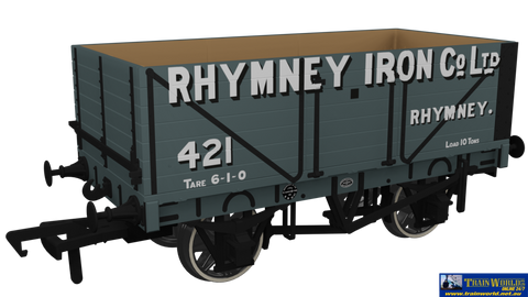 Rap-967215 Rapido Uk Po Rch 1907 7-Plank Open-Wagon No.421 ’Rhymney Iron Co. Ltd’ Eras-2/3/4