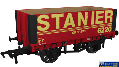 RAP-967427 Rapido UK PO RCH 1907 7-Plank Open-Wagon ’Stanier’ No.6220 Era-2 OO-Scale Rolling Stock